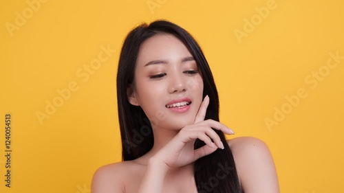 Wallpaper Mural Portrait of Beauty Asia Woman Torontodigital.ca
