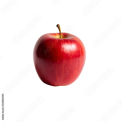 a red apple PNG image transparent background