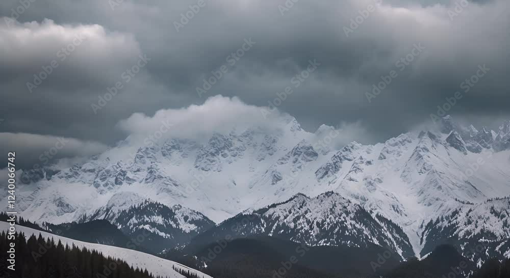 Clouds Over the Peaks clouds rolling over the mountain tops Clouds Over the Peaks clouds rolling over the mountain tops