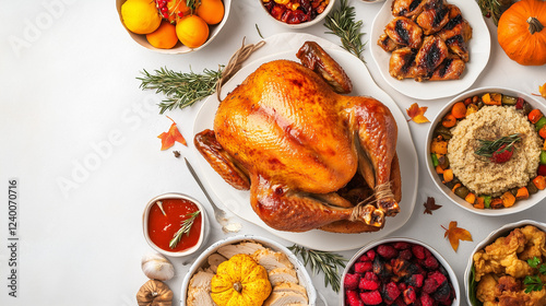 Thanksgiving Feast Spread: ...