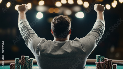 Poker Victory: A triumphant...