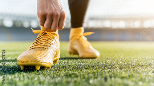 Game Day Ready: Closeup of ...
