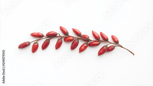 Red Berries Branch: A delic...