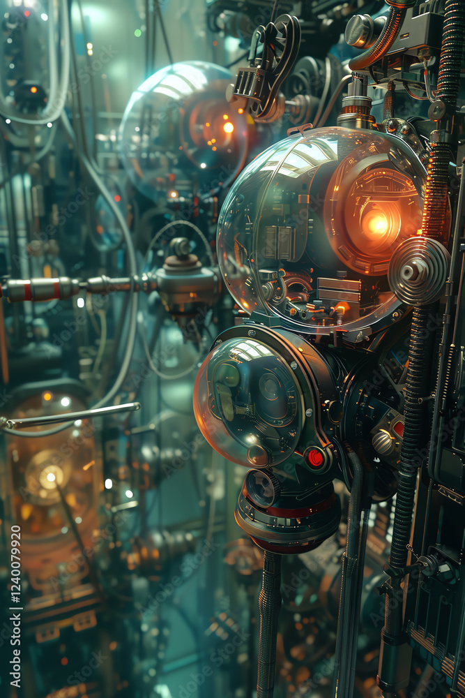 Capture the essence of otherworldly beings experimenting with state-of-the-art gadgets in an innovative high-angle composition Utilize CG 3D rendering to depict intricate details, light and shadows, a Capture the essence of otherworldly beings experimenting with state-of-the-art gadgets in an innovative high-angle composition Utilize CG 3D rendering to depict intricate details, light and shadows, a