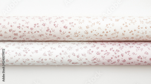 Delicate Floral Fabric: A s...
