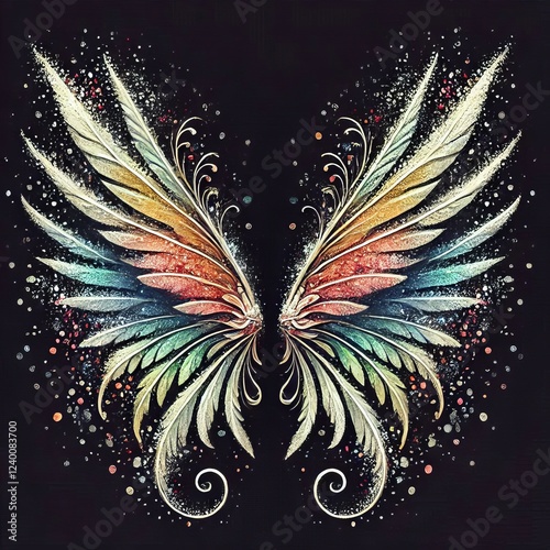 Fairy s and iridescent colors