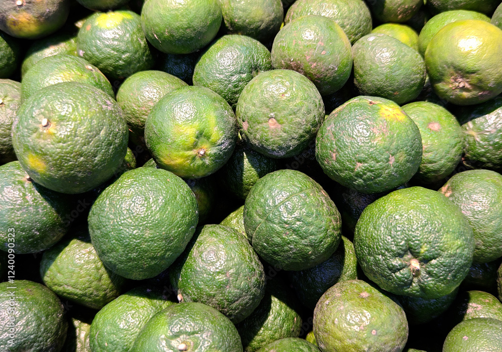 Group of orange selling in market Group of orange selling in market