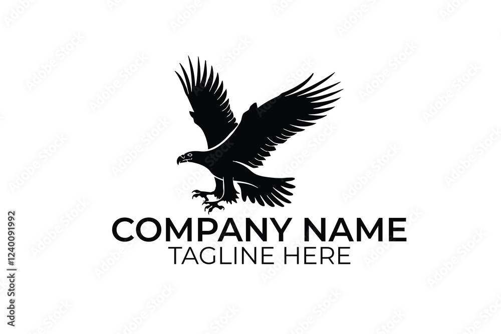 Obraz premium eagle vector logo