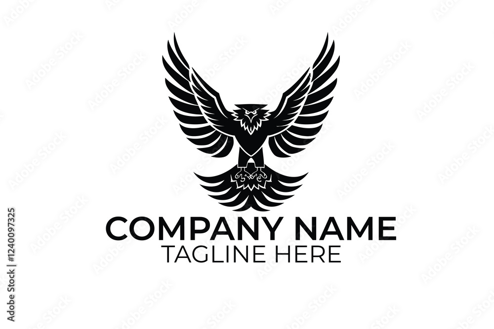 Obraz premium eagle tattoo design