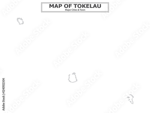Australian Countries Geography Political map. Political map of country with capital, province or state capital, major cities and town.