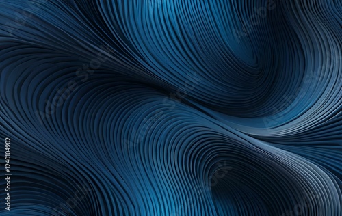 Blue curved stereoscopic background image, whirlwind, texture banner photo