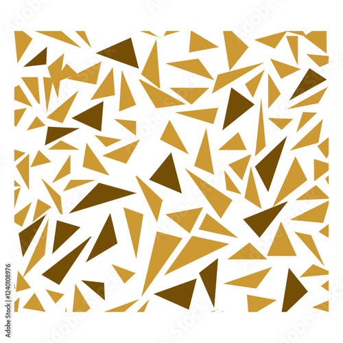 Abstract messy chaotic triangles seamless vector background