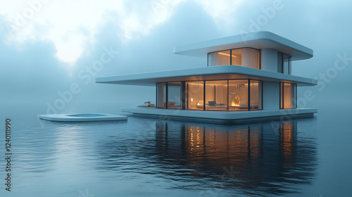 a house on the water