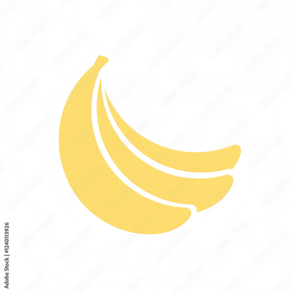 banana icon on white background for graphic and web design. Simple vector sign. Internet concept symbol for website button or mobile app banana icon on white background for graphic and web design. Simple vector sign. Internet concept symbol for website button or mobile app
