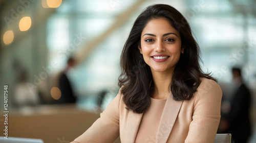 young indian business woman sitting in the office Free Download young indian business woman sitting in the office - GFXLoad