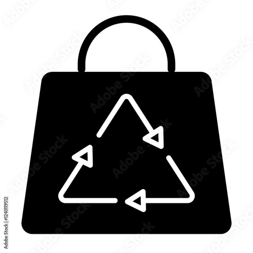 Upcycled Materials Glyph icons