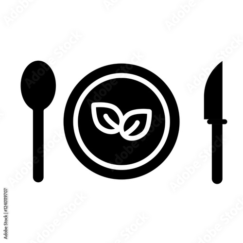 Composable Utensils Glyph icons photo