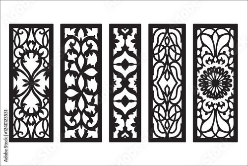 Basic RGBElegant Floral and Geometric Panel
