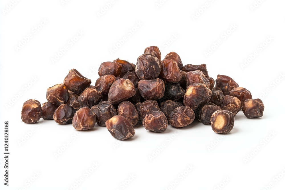 Dried dates pile, studio shot, white background, food photography (1) Dried dates pile, studio shot, white background, food photography (1)