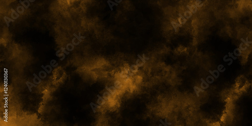 Brown Grunge texture background with grainy effect, brown watercolor background hand-drawn with cloudy strokes of brushes, brown old vintage paper texture with cloudy stains.