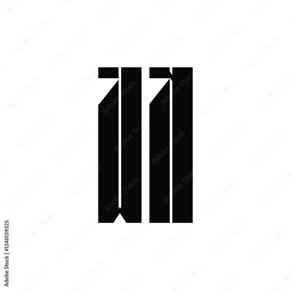WN monogram logo design letter text name symbol monochrome logotype alphabet character simple logo WN monogram logo design letter text name symbol monochrome logotype alphabet character simple logo