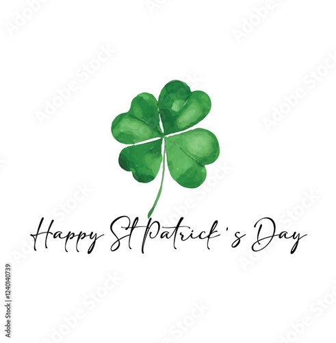 Happy St Patrick's Day vector illustration,  St Patrick's Day vector