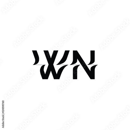 wn, wn logo, wn icon, wn symbol, wn monogram, wn lettermark, wn logomark, wn letter logo, wn clothing logo, nw logo, nw icon, nw monogram, Nfl logo, Baseball logo, Football logo, Heart logo, Real esta photo