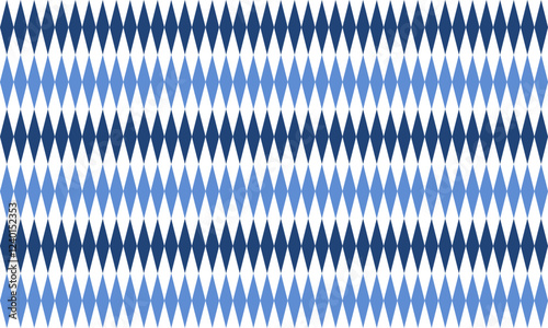 two tone blue diamond repeat horizontal strip pattern, replete image design for fabric printing