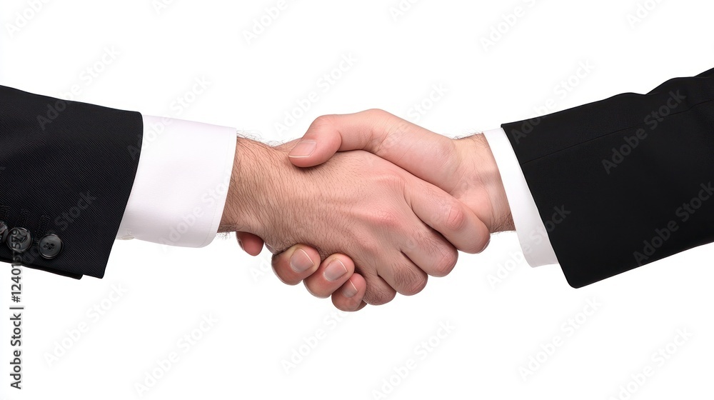 Close Up Handshake Business Deal Agreement Close Up Handshake Business Deal Agreement