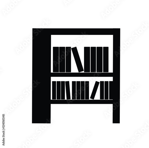 The bookshelf icon