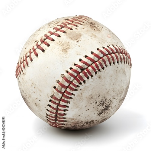 Wallpaper Mural A Well Used And Dirty Baseball Ball Torontodigital.ca