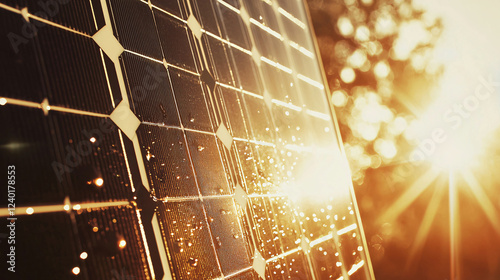 Installing Solar Panels at Home Sustainable Energy Solutions Modern Urban Environment Bright Daylight