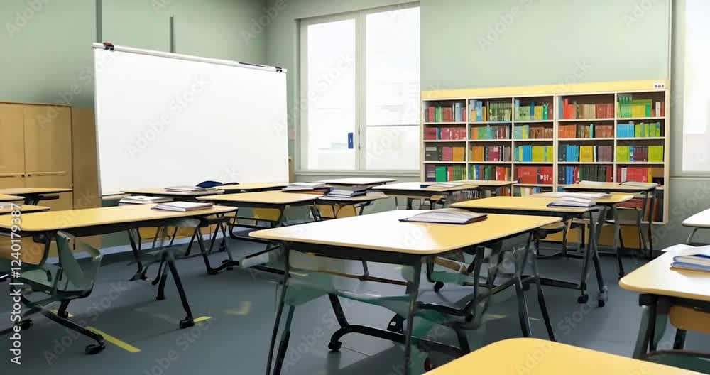 Modern Classroom Interior - AI-Generated
Modern Classroom Interior - AI-Generated