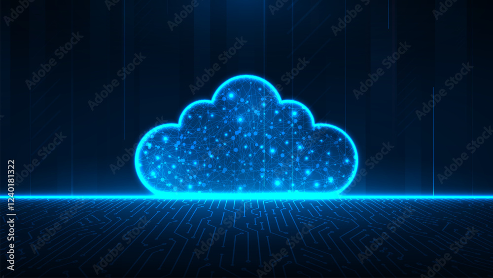 Technology perspective line circuit futuristic digital abstract blue light background Technology perspective line circuit futuristic digital abstract blue light background