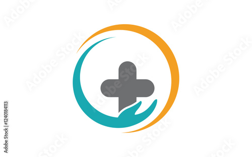 Health Medical element icon logo illustration template vector