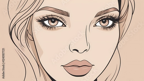 portrait of the girl