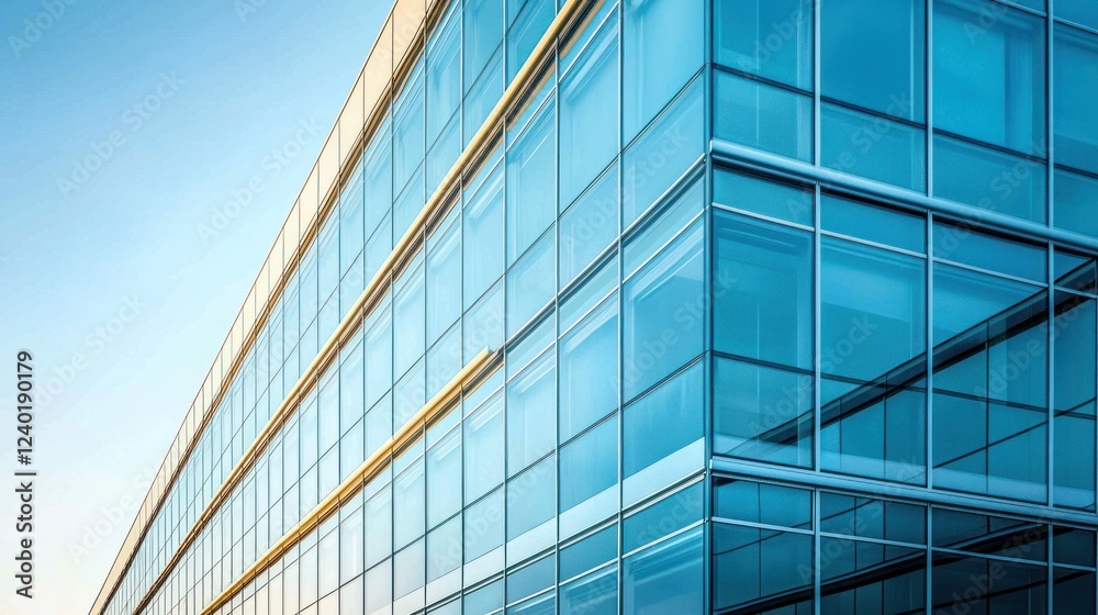 The clean, modern exterior of a building with glass panels and steel framing, showcasing contemporary design. The clean, modern exterior of a building with glass panels and steel framing, showcasing contemporary design.