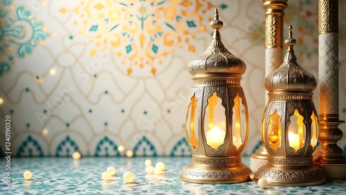 lamp on the wall