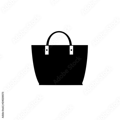 Sleek Black Tote Bag: A Timeless Fashion Accessory. Perfect for everyday use, shopping, or travel. This minimalist design is both elegant and modern.