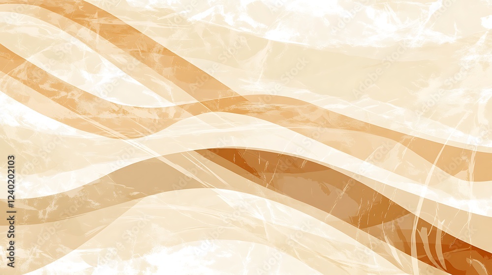 Obraz premium Beige wave abstract background (7)