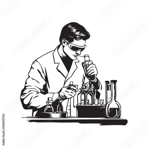 scientist in laboratory