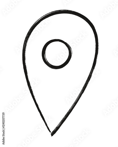 Free Download map pointer icon cute illustration and hand draw - GFXLoad