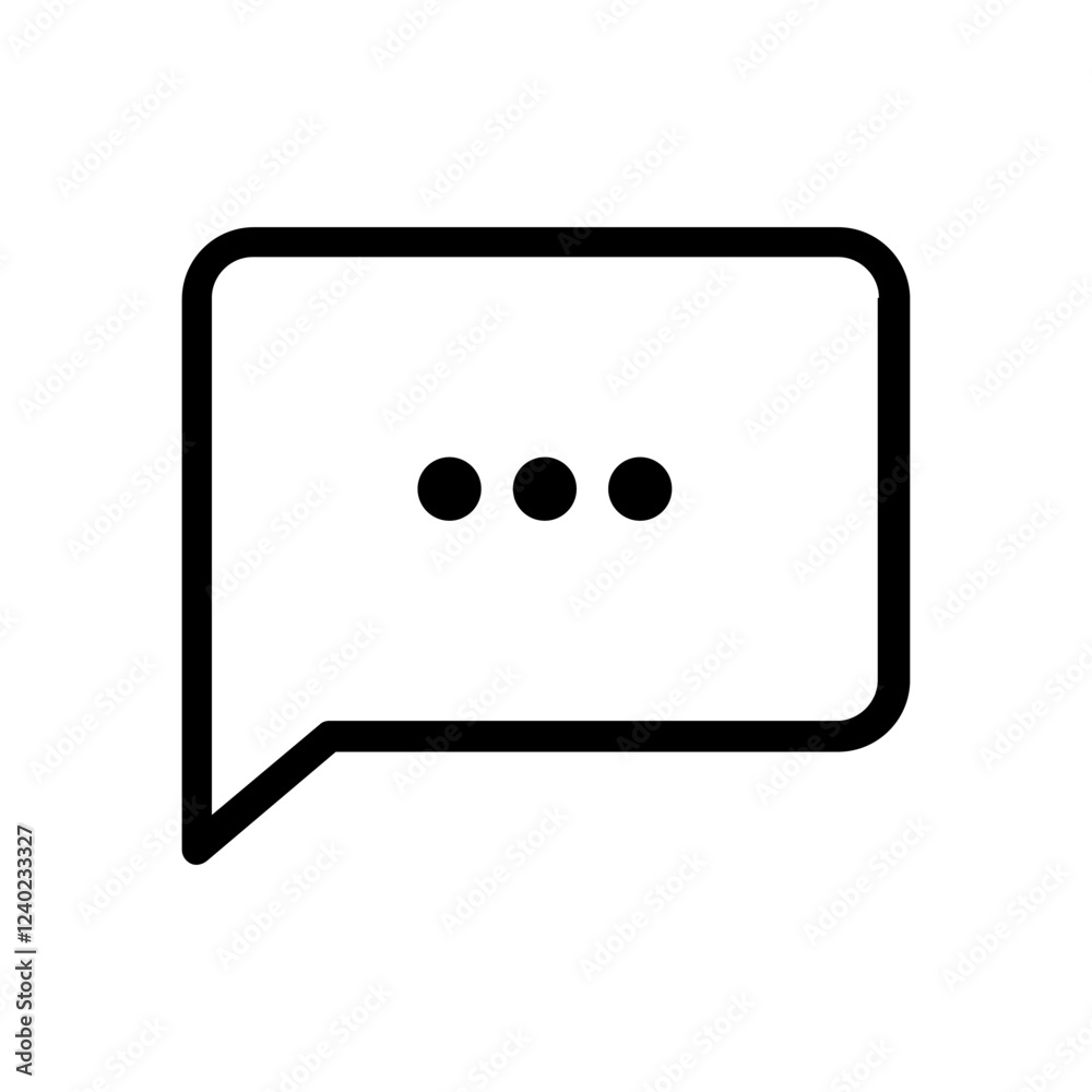 Chat bubble icon design Chat bubble icon design