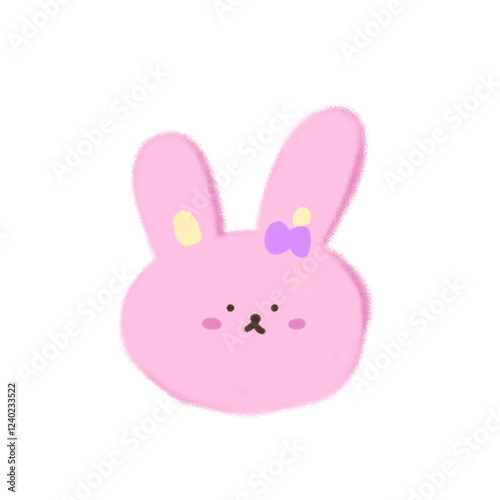 pink bunny rabbit photo