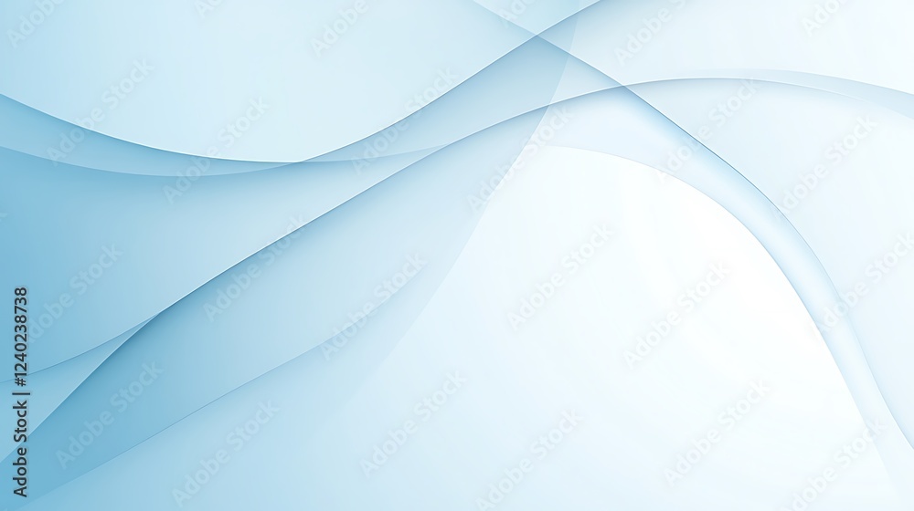 Obraz premium Blue wave abstract background (1)