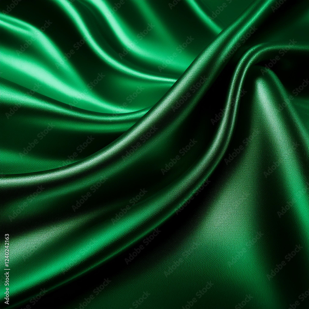 Obraz premium Satin fabric with soft wave for abstract background, part 87