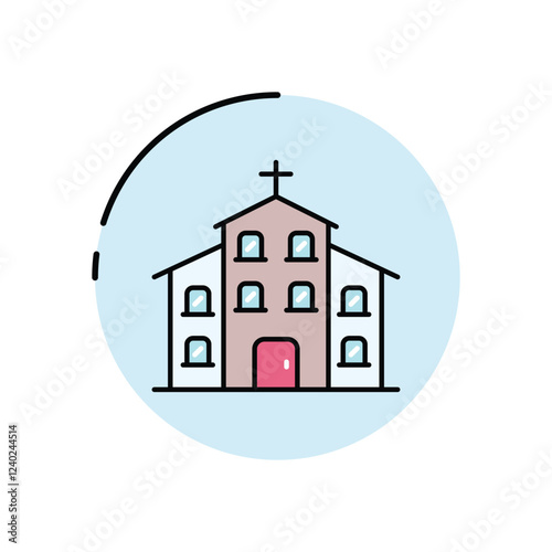 Church  vector icon