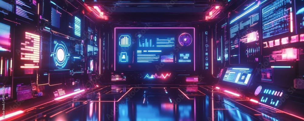 Futuristic digital dashboard showcasing impressive e-commerce growth metrics and analytics in a sleek design. Futuristic digital dashboard showcasing impressive e-commerce growth metrics and analytics in a sleek design.