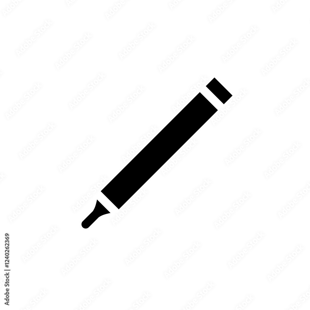 whiteboard marker icon vector design template whiteboard marker icon vector design template
