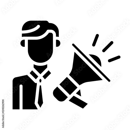 Salesman icon